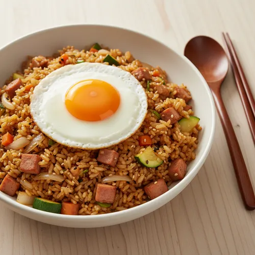 냉털할 때 딱! 좋은 햄야채볶음밥