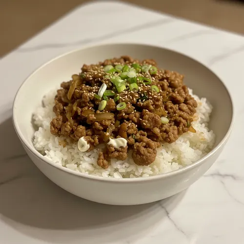 豚肉のっけご飯