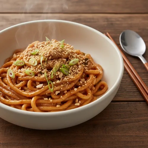 ピーナッツバタービビン麺