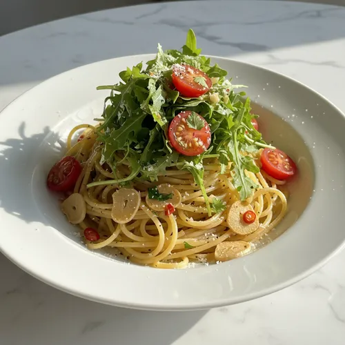 サムキムのアーリオ・オーリオサラダパスタ