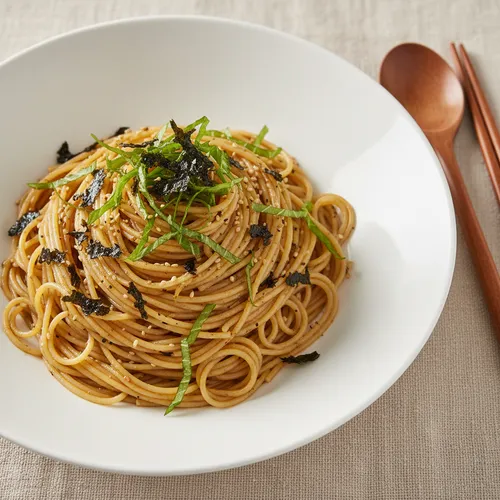 エゴマ油パスタ