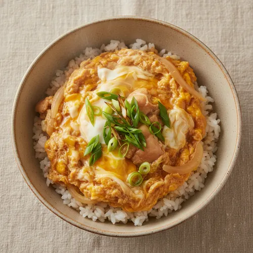 オヤコ丼（鶏もも肉の親子丼）
