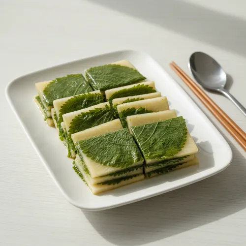 エゴマの葉のサムム