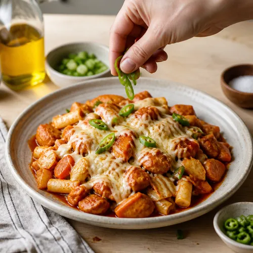 춘천식 치즈 닭갈비