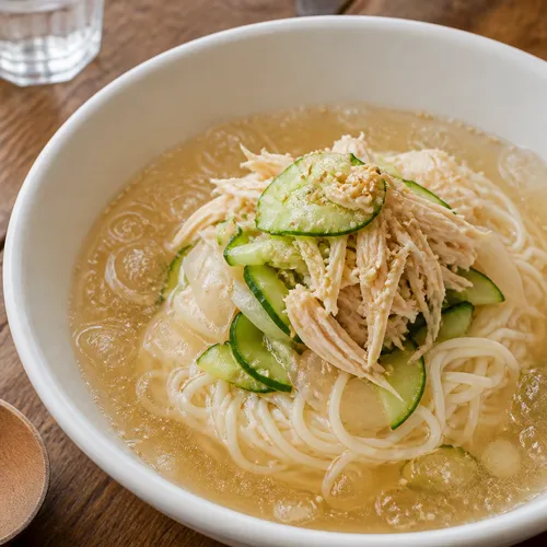 チョゲグクス（冷製韓国そうめん）