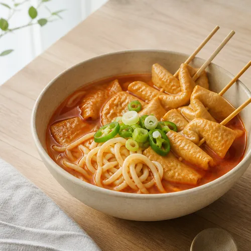 얼큰 오뎅 칼국수