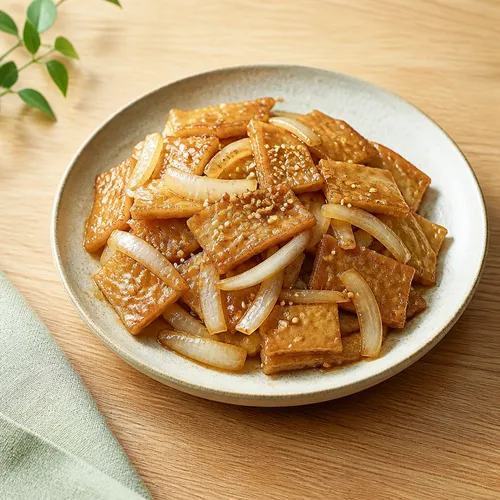 給食の達人のさつま揚げ炒め（醤油バージョン）