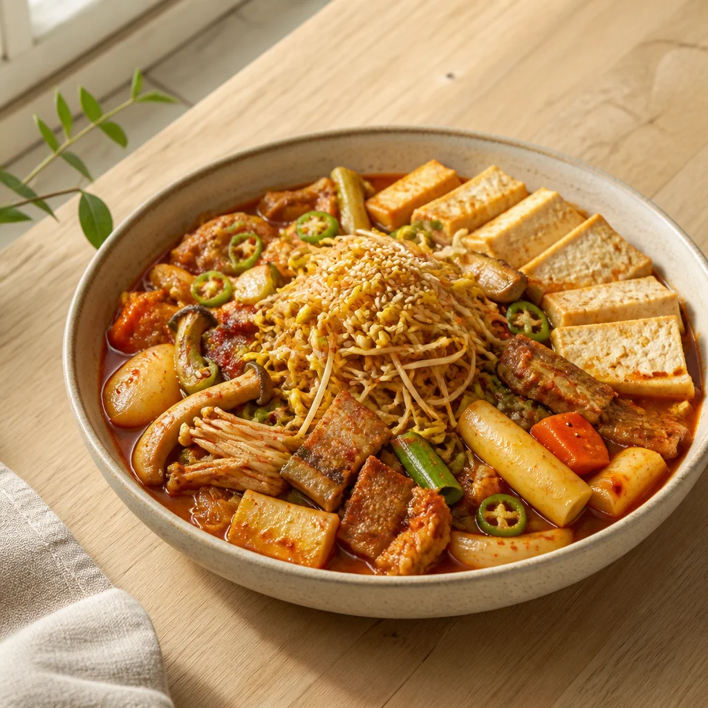 매운 삼겹살찜