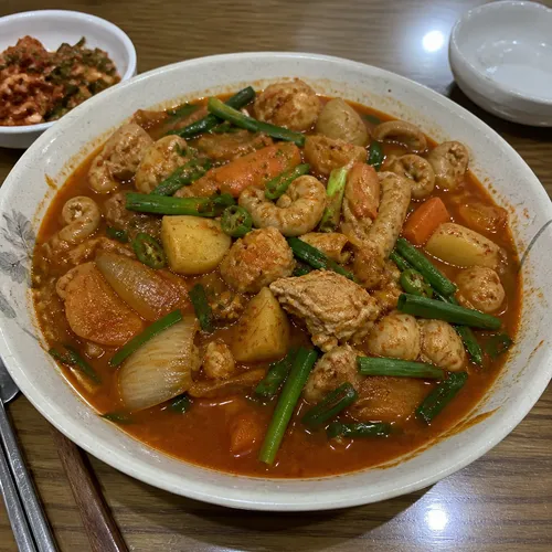 묵은지 곱도리탕