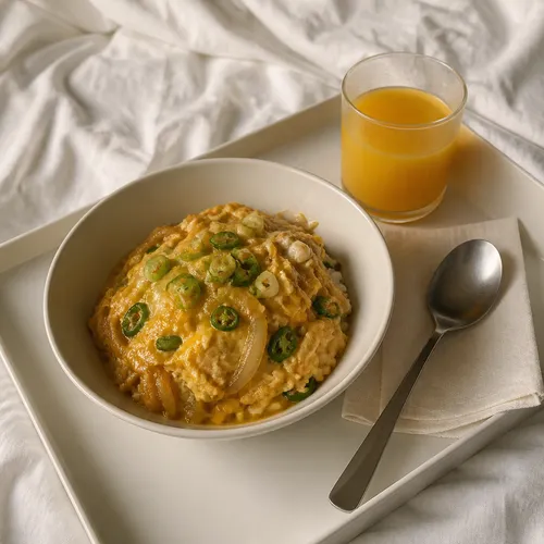 電子レンジ卵かけご飯