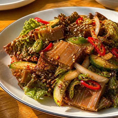 맛집 식당보다 맛있는 도토리묵무침 황금레시피