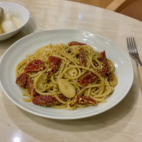 サンドライトマトオイルパスタ