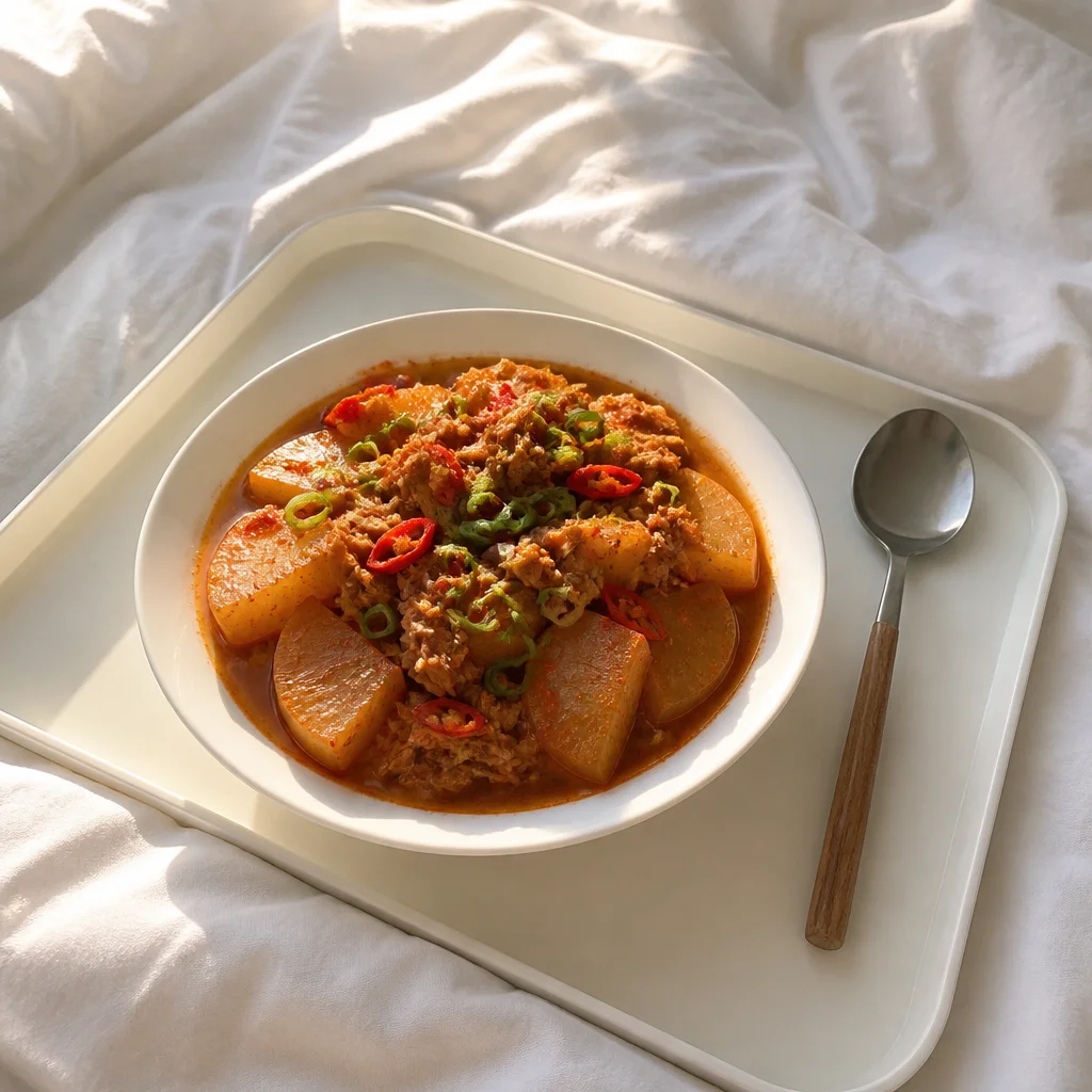 ツナ大根の煮物