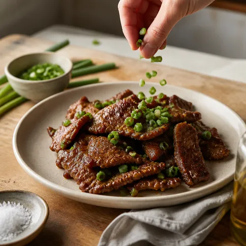 牛肉のサンジョク