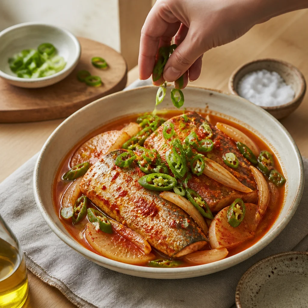 매콤 짭짤한 밥도둑 갈치조림