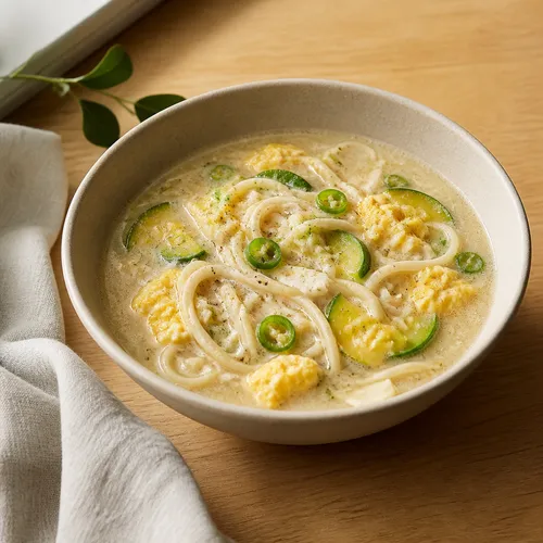 豆腐麺のエゴマカルグクス
