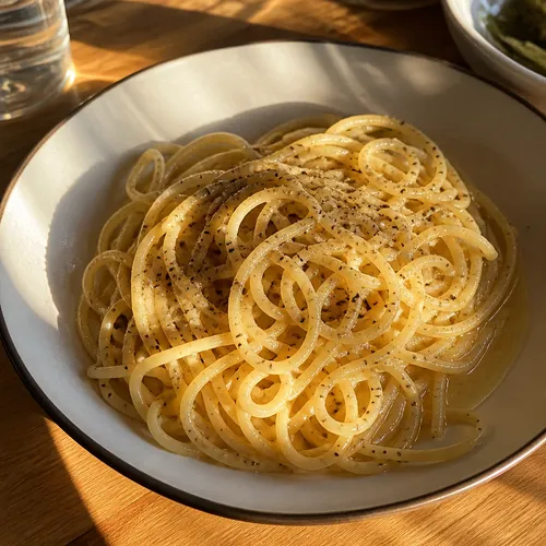 チキンストックパスタ