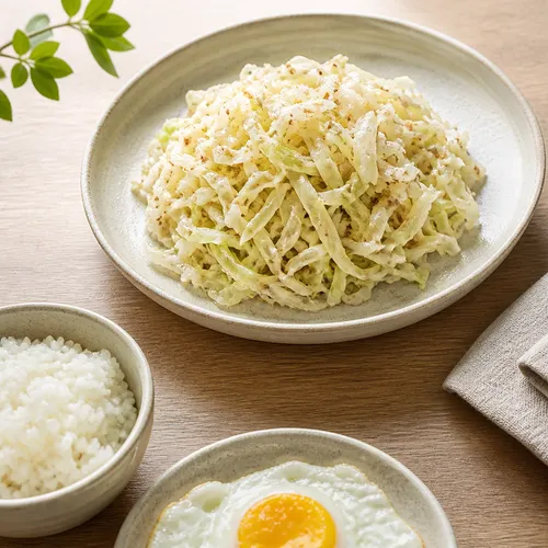 超簡単！電子レンジキャベツのナムル