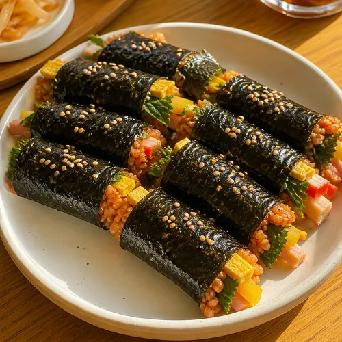 コダリビビムキンパ(一口サイズのビビンバキンパ)