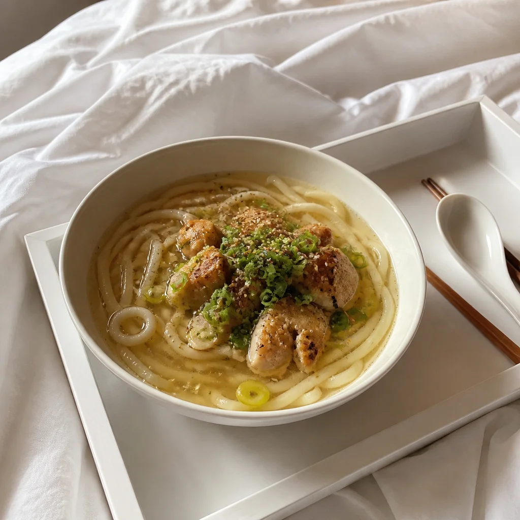 鶏塩うどん
