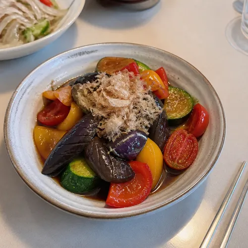 夏野菜の焼きびたし