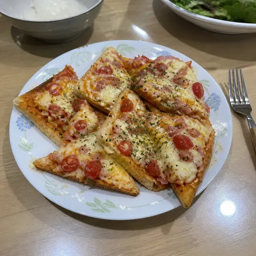 ピザ風フレンチトースト