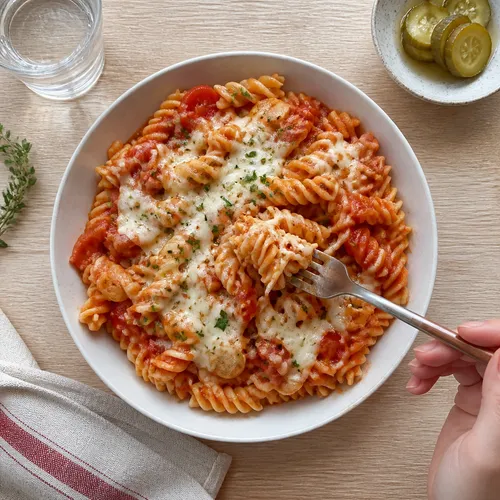 フジッリのトマトパスタ