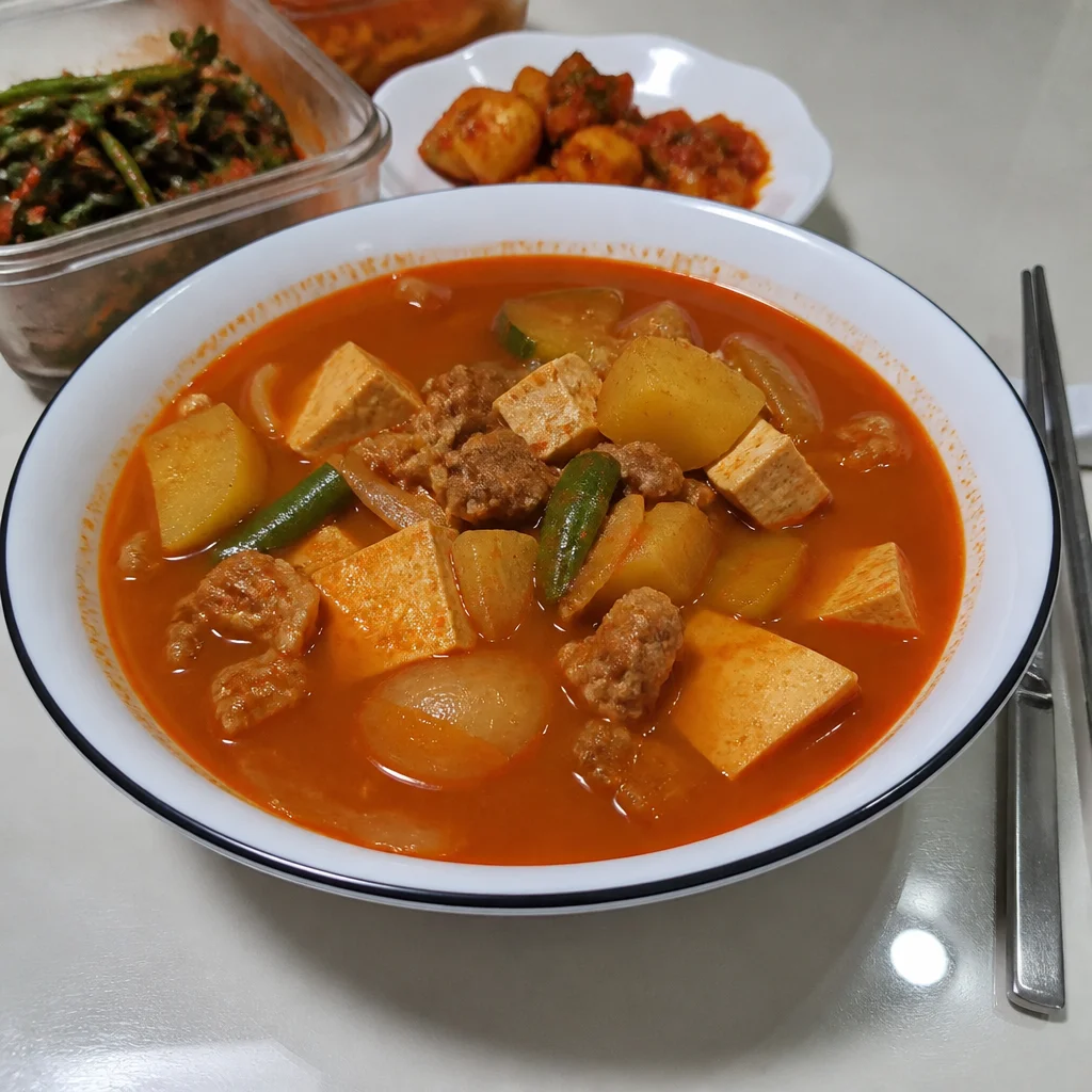 정호영의 고추장찌개