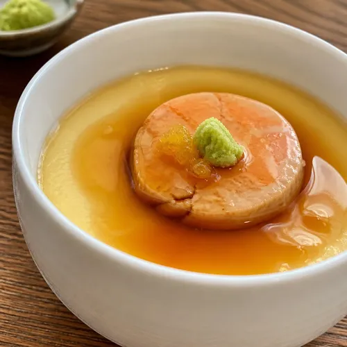 안키모 차완무시 (아귀간 푸딩 계란찜)