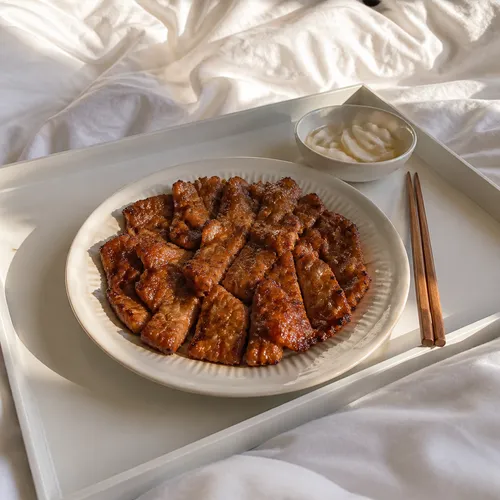 失敗しない豚トロカルビ風味焼き