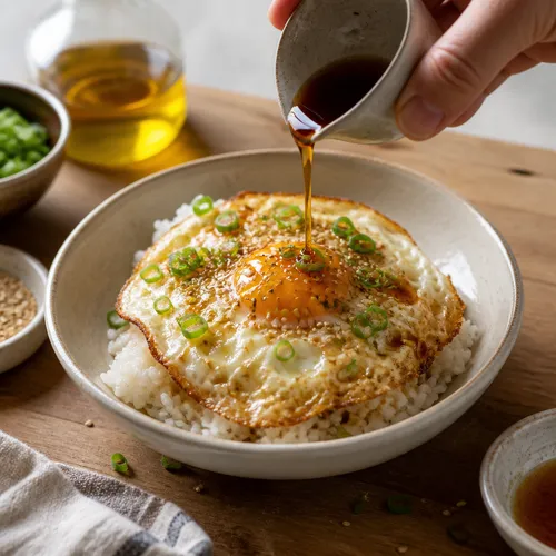 一番簡単な卵かけご飯