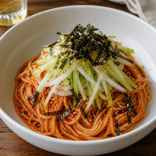 ユ・スヨンのコチュジャンビビン麺