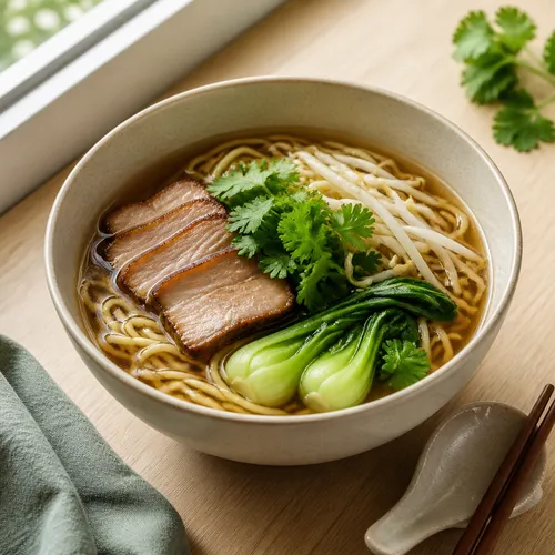 1分20秒で完成！香港風牛肉麺