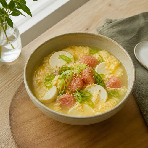 명란 순두부 계란탕