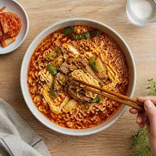 ソン・シギョンのサリゴムタン ユッケジャンラーメン