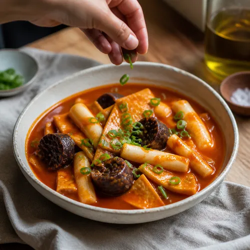 광명시장 펭귄 쌀떡볶이
