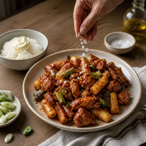지코바 스타일 숯불 양념 치킨
