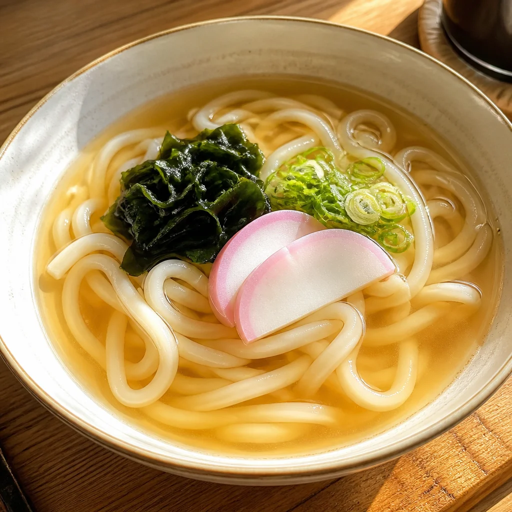 最高に美味しいうどん出汁とうどん