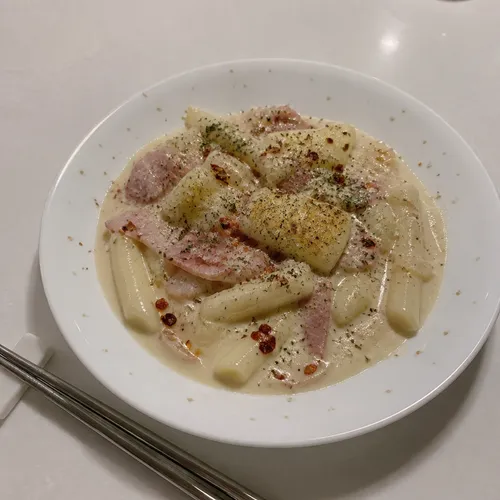 クリームトッポギ