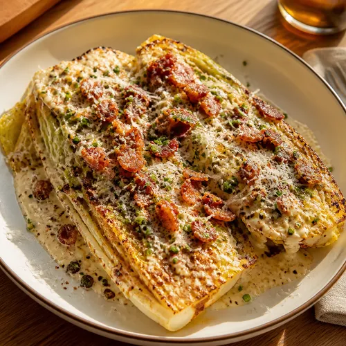レストラン顔負けのミニ白菜ステーキ