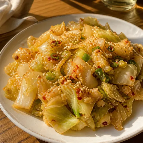 甘酸っぱくてシャキシャキのキャベツサラダ
