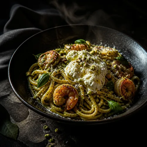 ピスタチオペーストパスタ
