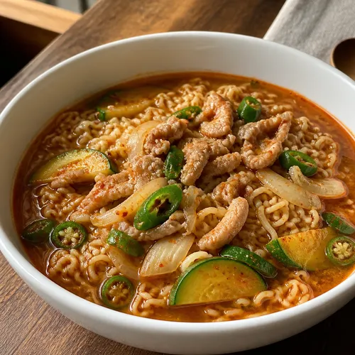 イ・ヨンボク風 肉チャンポンラーメン