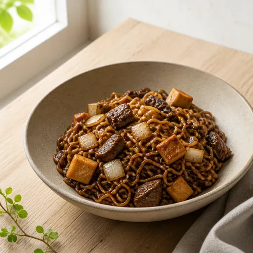 チェ・ヒョンソクシェフの特製チャジャンラーメン