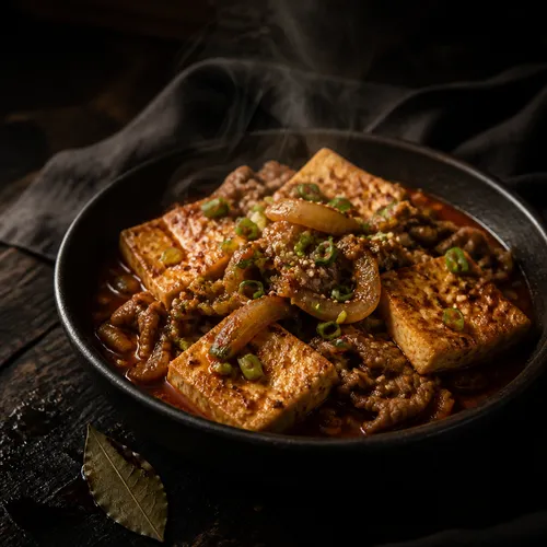 삼겹두부조림