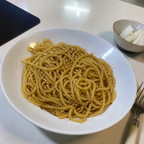 ガーリックバターパスタ