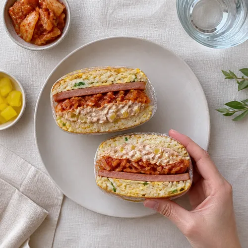 卵ご飯バーガー