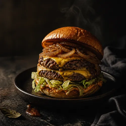 ダブルパティチーズバーガー