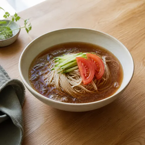 간장냉면