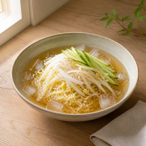 冷やしキュウリラーメン